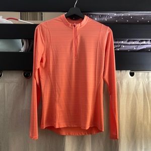 Women’s salmon athletic long sleeve